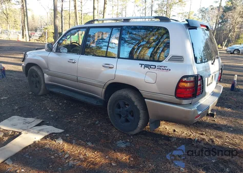 1999 Toyota Land Cruiser from USA, damaged, VIN JT3HT05J4X0073866